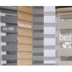 jednobojna zebra zavjesa NA KACENJE